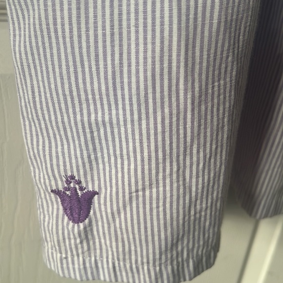 Colorful J. Marie Mexican Embroidered sleeveless dress. Size Medium - Picture 6 of 9